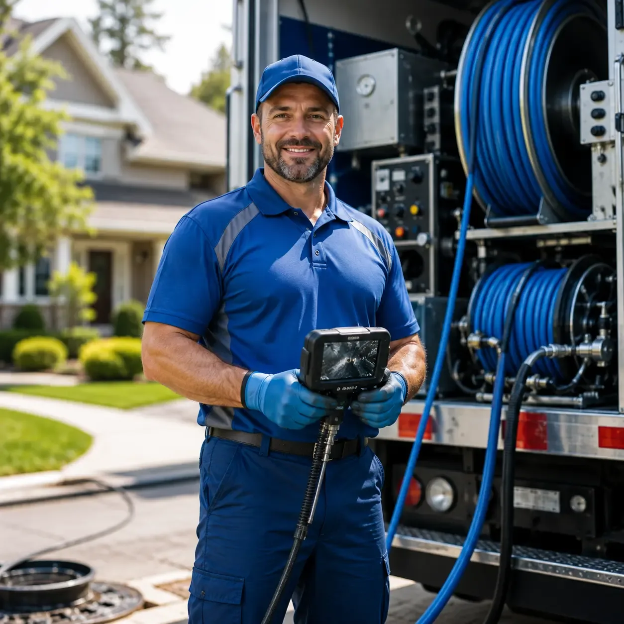 Local outdoor drain cleaning specialists in Peapack, NJ